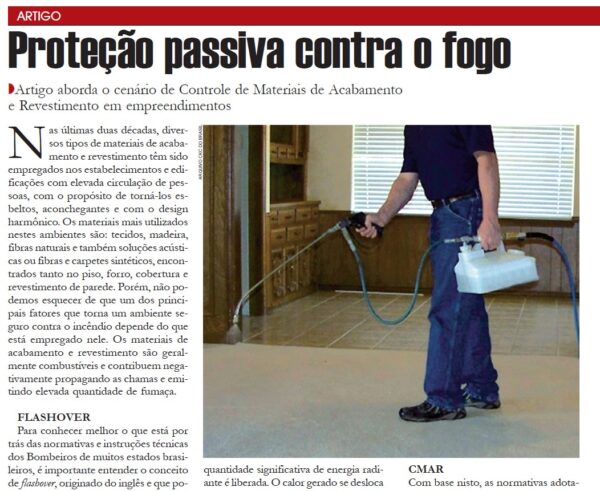PROTEÇÃO PASSIVA CONTRA O FOGO ( REAÇÃO AO FOGO )