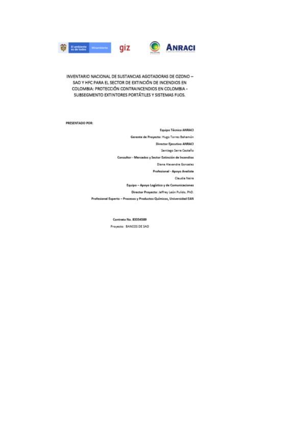 Guía de Buenas Prácticas para el Desarrollo de Proyectos de Protección Contra Incendios.